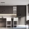 LED-es mennyezeti függőlámpa TAZILA 3xGU10 ES111 Fekete SOLLUX
