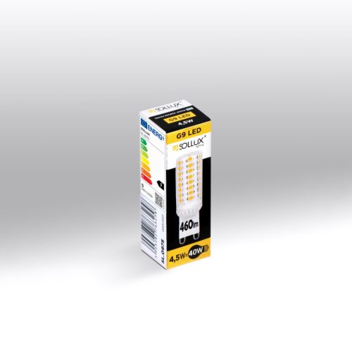 LED izzó E27 gömb alakú 8W 690lm 4000K semleges Sollux