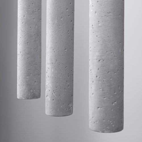 Mennyezeti függőlámpa PASTELO 3L 3xG9 Beton Modern SOLLUX