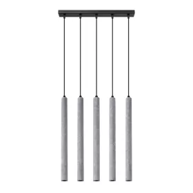 Mennyezeti függőlámpa PASTELO 5L 5xG9 Beton Modern SOLLUX