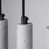 Mennyezeti függőlámpa PASTELO 5L 5xG9 Beton Modern SOLLUX