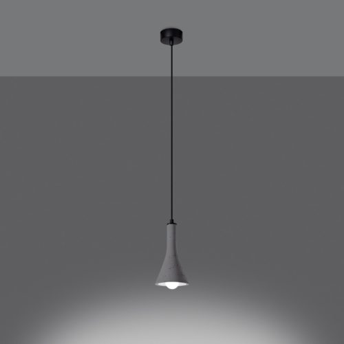 Mennyezeti függőlámpa REA 1 E14 Szürke Modern SOLLUX