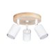 Mennyezeti lámpa VERDO 3P 3xGU10 fehér fa skandináv SOLLUX