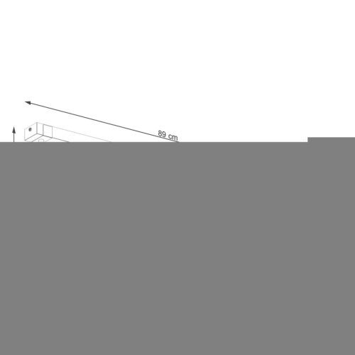 Mennyezeti lámpa ZUCA 4 4xE27 Fekete Fa Modern SOLLUX