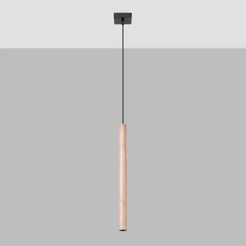 Mennyezeti függőlámpa PASTELO 1 G9 Fa Modern SOLLUX