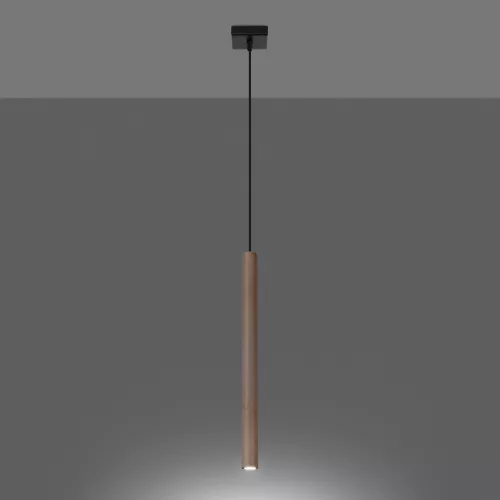 Mennyezeti függőlámpa PASTELO 1 G9 Fa Modern SOLLUX