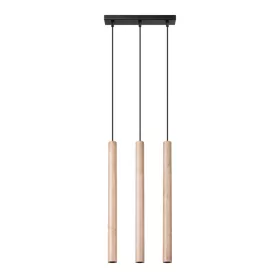 Mennyezeti függőlámpa PASTELO 3L 3xG9 Fa Modern SOLLUX