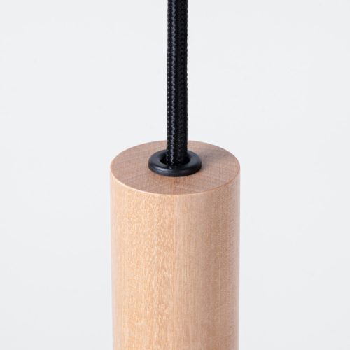 Mennyezeti függőlámpa PASTELO 3L 3xG9 Fa Modern SOLLUX