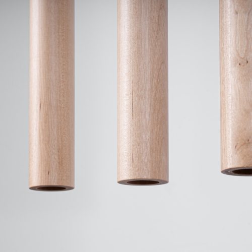 Mennyezeti függőlámpa PASTELO 5L 5xG9 Fa Modern SOLLUX