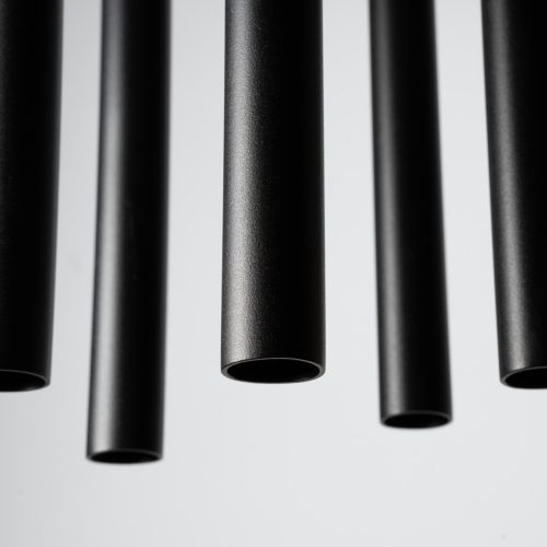 Mennyezeti függőlámpa PASTELO 5P 5xG9 Fekete Modern SOLLUX