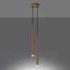Mennyezeti függőlámpa PASTELO 2 2xG9 Gold Modern SOLLUX