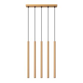 Mennyezeti függőlámpa PASTELO 5L 5xG9 Gold Modern SOLLUX