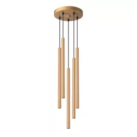 Mennyezeti függőlámpa PASTELO 5P 5xG9 Gold Modern SOLLUX