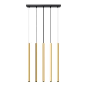 Mennyezeti függőlámpa PASTELO Gold 5L 5xG9 Modern SOLLUX