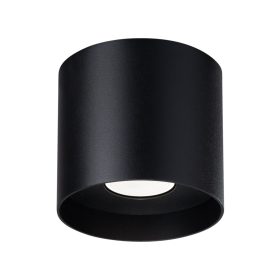   Felületre szerelhető mennyezeti lámpa MIKA Spot Tube GU10 Black Minimalist SOLLUX