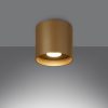Felületre szerelhető mennyezeti lámpatest MIKA Spot Tube GU10 Gold Minimalist SOLLUX
