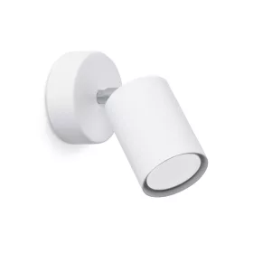   Fali lámpa lámpatest LEMMI 1 GU10 Fehér Minimalista SOLLUX