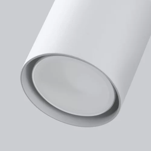 Fali lámpa lámpatest LEMMI 1 GU10 Fehér Minimalista SOLLUX