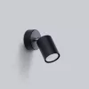 Fali lámpa égő LEMMI 1 GU10 Fekete Minimalista SOLLUX