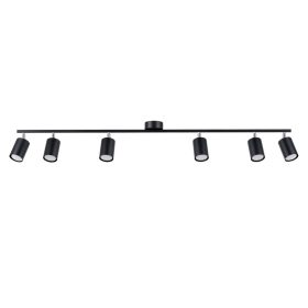 Mennyezeti lámpa LEMMI 6L 6xGU10 Fekete Modern SOLLUX