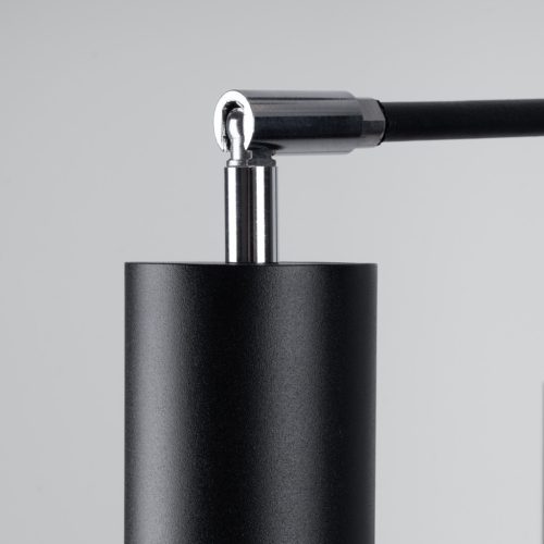 LEMMI 6 Mennyezeti Függesztett Lámpa Csillár 6xGU10 Fekete Modern SOLLUX