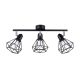 Mennyezeti lámpa ARTEMIS 3 3xE14 Fekete Modern SOLLUX