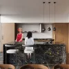 ALINO 1 E27 fekete modern mennyezeti függőlámpa SOLLUX