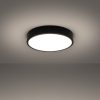 Mennyezeti lámpa ONYX 40 LED 23W 3000K 1890lm Fekete Minimalista SOLLUX
