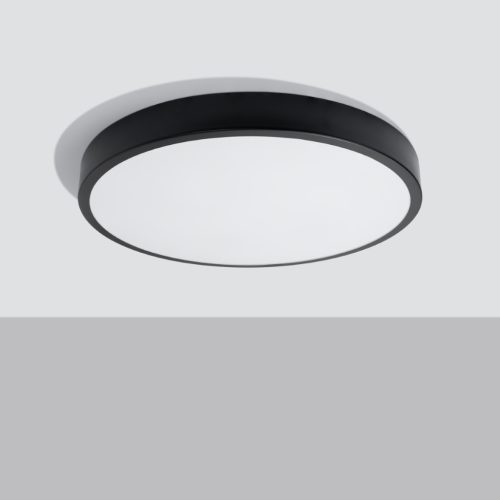 Mennyezeti lámpa ONYX 60 LED 65W 3000K 5177lm Fekete Minimalista SOLLUX