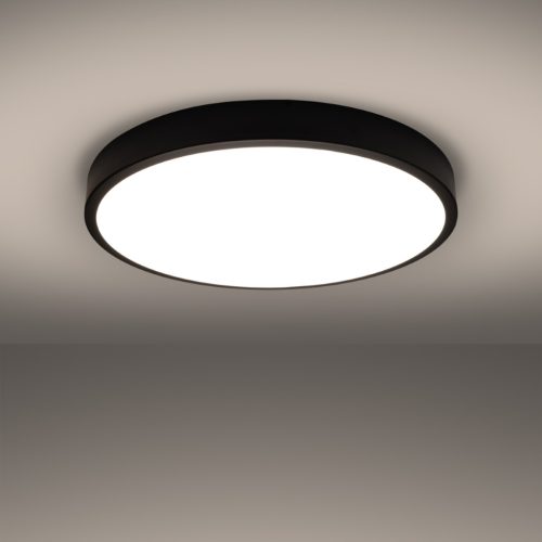 Mennyezeti lámpa ONYX 60 LED 65W 3000K 5177lm Fekete Minimalista SOLLUX