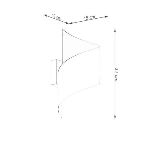 Fali lámpa TALASSA G9 Fekete Modern SOLLUX