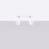Mennyezeti lámpa ELBA 2xE27 Spotlámpa mozgatható fehér loft SOLLUX