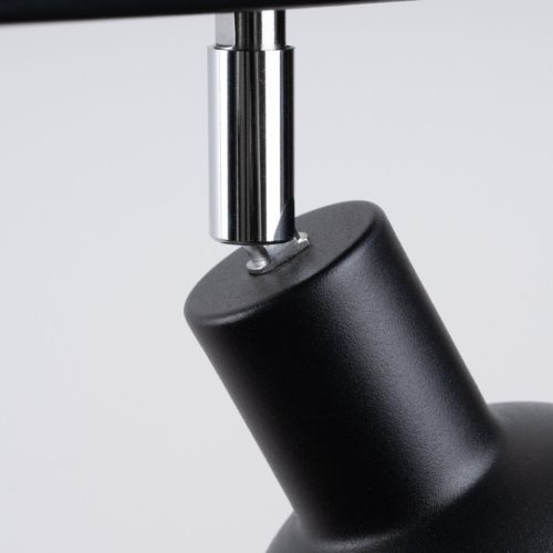 Mennyezeti lámpa ELBA 2xE27 Spotlámpa Mozgatható Fekete Loft SOLLUX