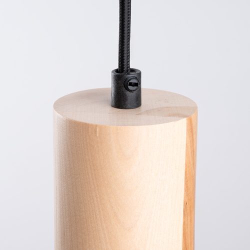 FANO E27 Fekete Skandináv Függeszték SOLLUX