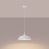 FRIKA E27 fehér skandináv függőlámpa SOLLUX