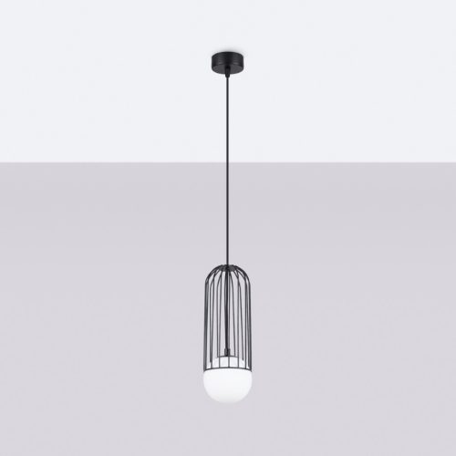 BRINA 1 G9 fekete modern mennyezeti függőlámpa SOLLUX