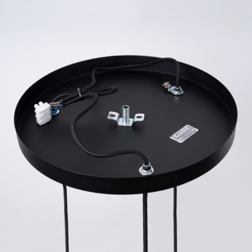 BRINA 3P 3xG9 Fekete Modern mennyezeti függőlámpa SOLLUX