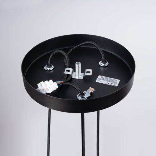 ARCHE 3P 3xG9 fekete modern mennyezeti függőlámpa SOLLUX