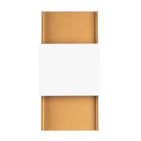 Fali lámpa lámpatest DURLIN 2xG9 Gold White Modern SOLLUX