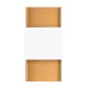 Fali lámpa lámpatest DURLIN 2xG9 Gold White Modern SOLLUX