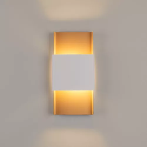 Fali lámpa lámpatest DURLIN 2xG9 Gold White Modern SOLLUX