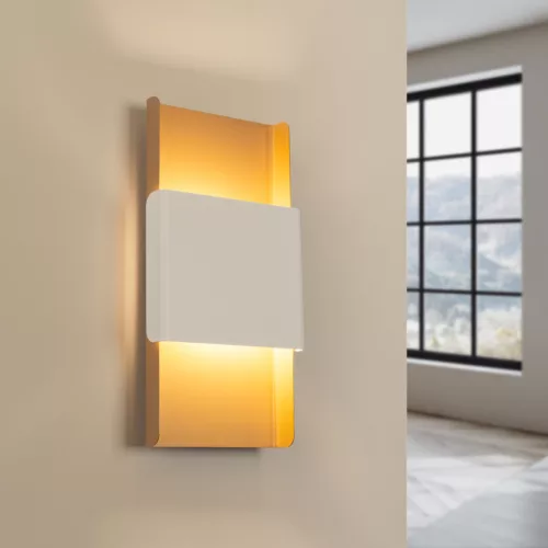 Fali lámpa lámpatest DURLIN 2xG9 Gold White Modern SOLLUX