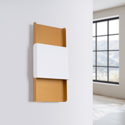 Fali lámpa lámpatest DURLIN 2xG9 Gold White Modern SOLLUX