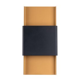 Fali lámpa lámpatest DURLIN 2xG9 Gold Black Modern SOLLUX