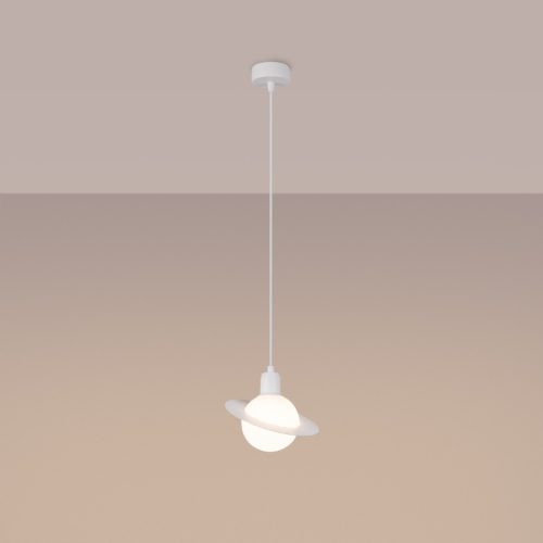 HYPERION 1 G9 fehér modern mennyezeti függőlámpa SOLLUX