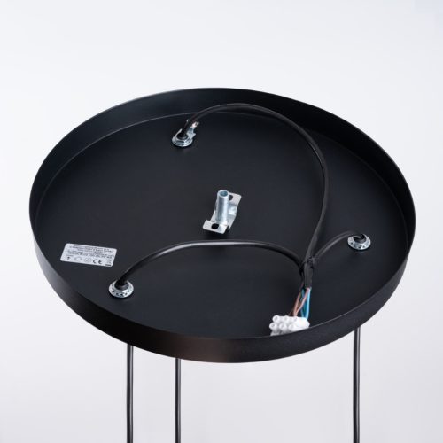 HYPERION 3P 3xG9 fekete modern mennyezeti függőlámpa SOLLUX