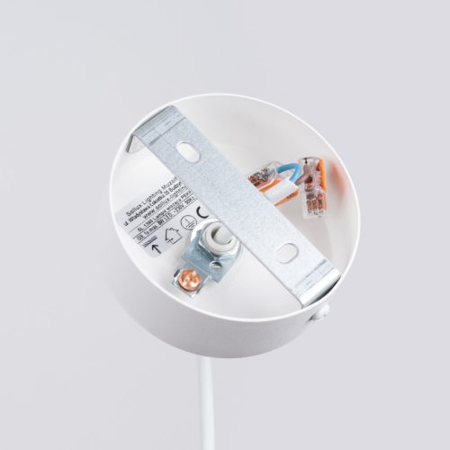 Mennyezeti függőlámpa PEKKA 1 G9 White Wood skandináv SOLLUX