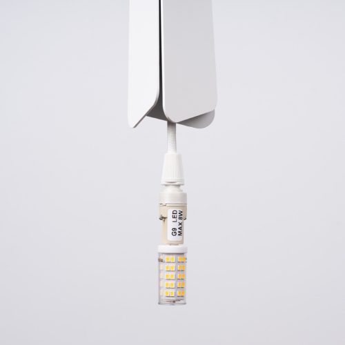 Mennyezeti függőlámpa PRYSM 3L 3xG9 Fehér skandináv SOLLUX