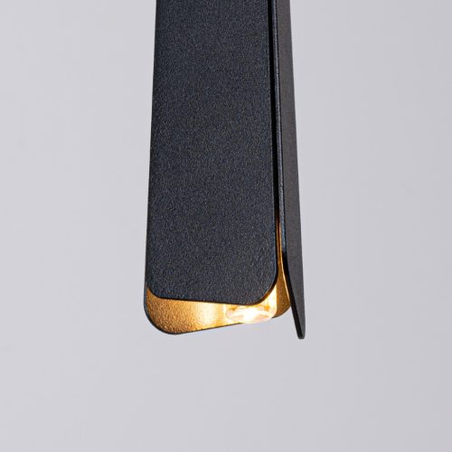 Mennyezeti függőlámpa PRYSM 1 G9 Fekete skandináv SOLLUX