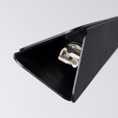 Mennyezeti függőlámpa PRYSM 3P 3xG9 Fekete skandináv SOLLUX